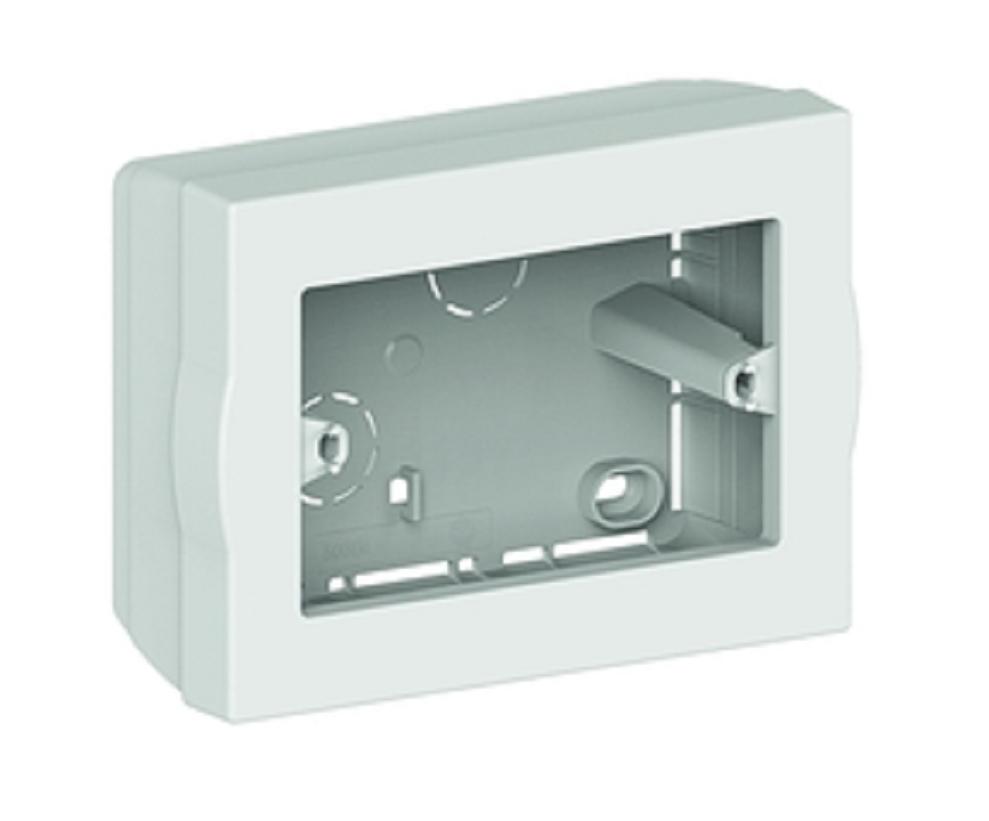 19667D. PRO ELEC, Scatola, Parte Posteriore, Montaggio Superficiale, Bianco, Unà Singola, 45mm - Foto 2