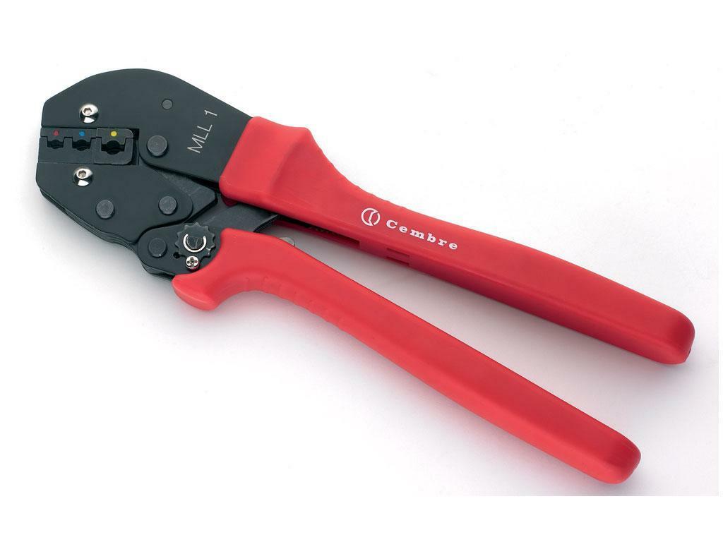 CEMBRE PINZA PER CAPICORDA ISOLATI 0,25-6MMQ PER CONNETTORI PREISOLATI MLL1