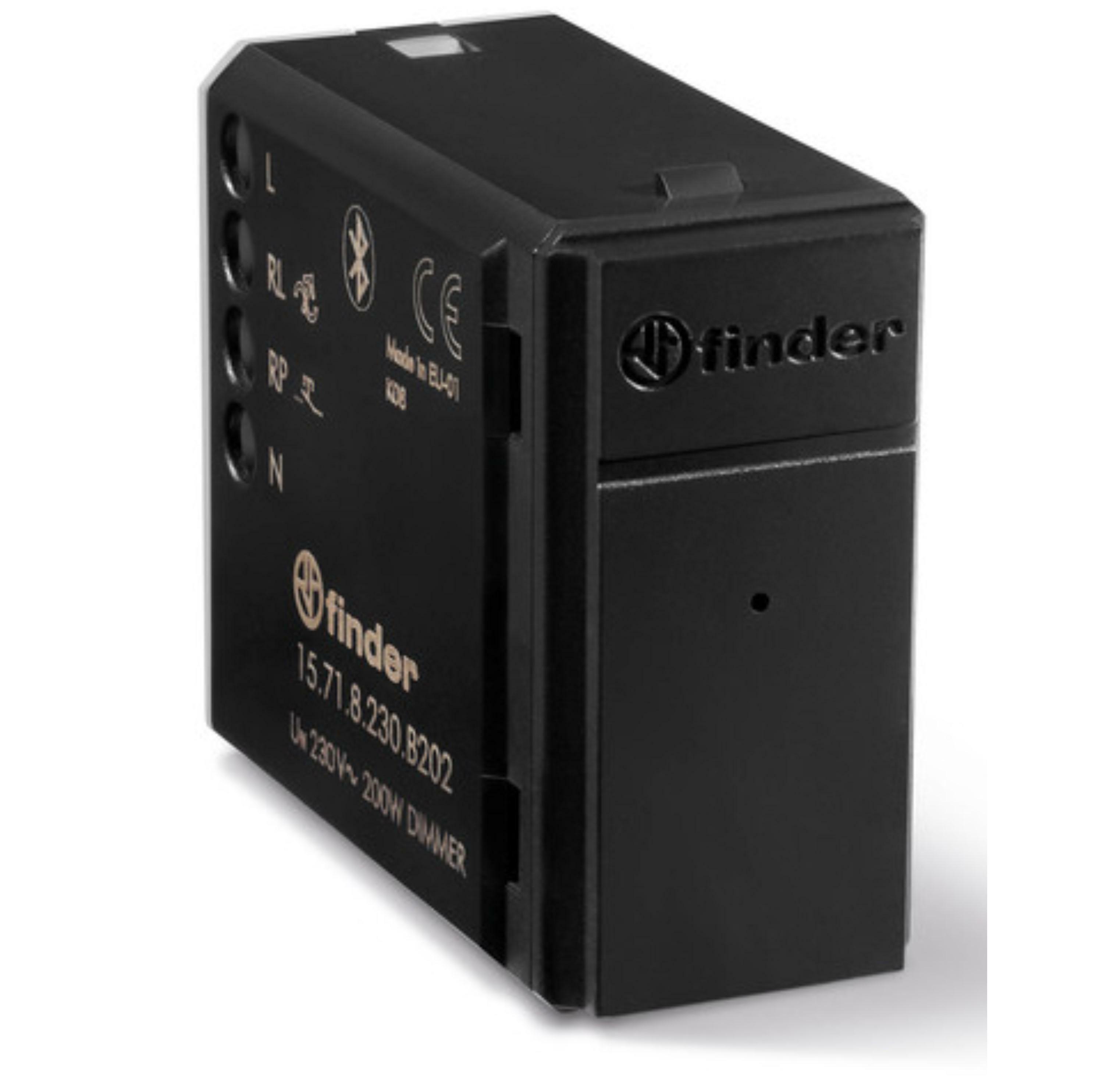 FINDER DIMMER INCASSO BLUETOOTH 200W ANTRACITE 15718230B202
