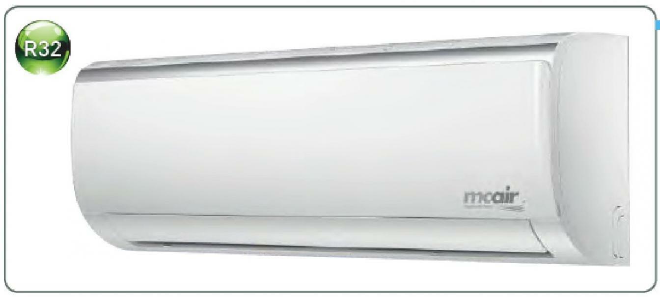 mcair mcair ui dc inverter 9000btu monosplit inverter macchina interna condizionatore gas r410a ma9032uin - foto 1