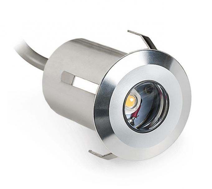 lampo lampo mini faretto led 60 3w 700ma ip64 luce floorled3w/bl - foto 1