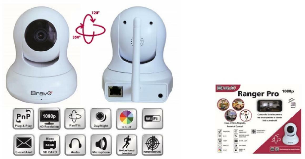 bravo bravo telecamera wireless range pro motorizzata da interno 92902927 - foto 1