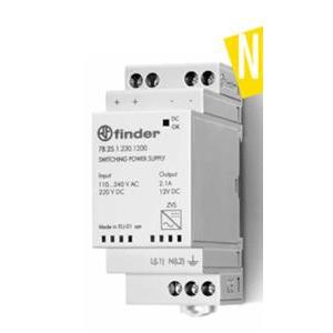 Alimentatore switching guida din 25w 12v dc  782512301200 uso elettrico e automazione