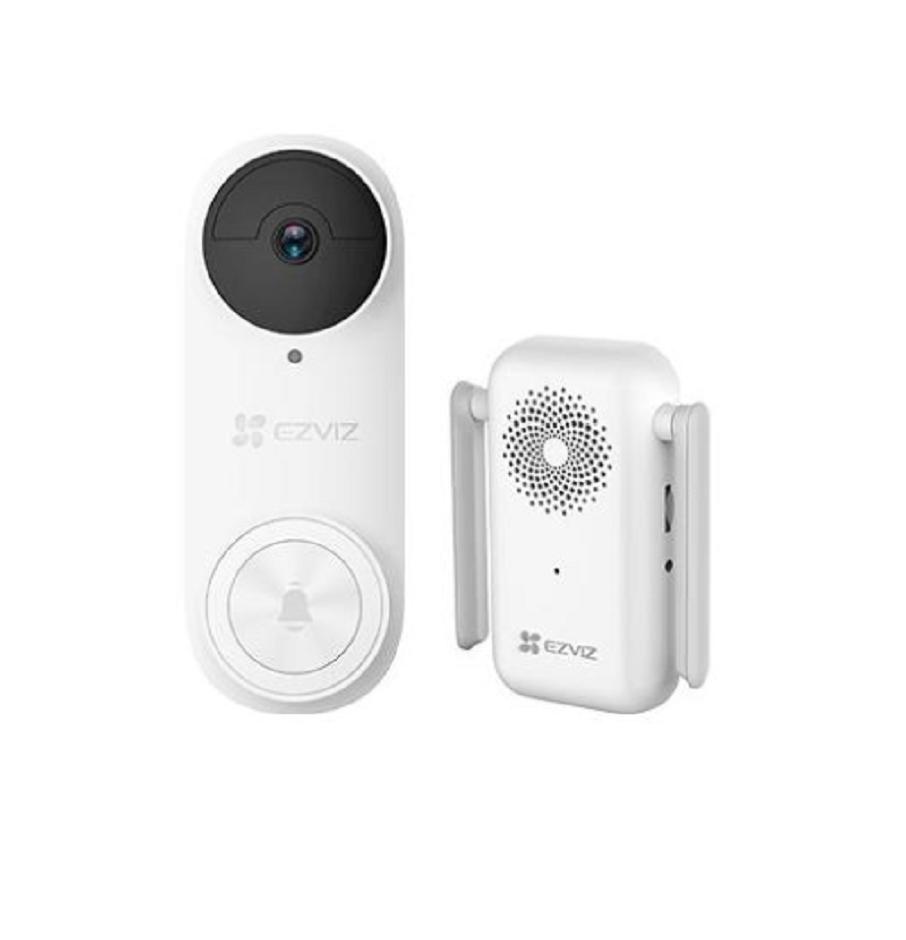 ezviz ezviz citofono smart db2 pro video doorbell kit white db2 pro - foto 1