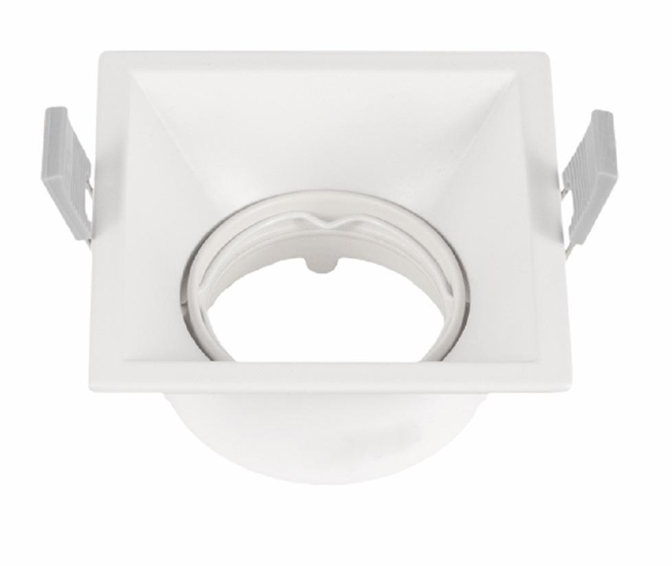 lampo lampo faretto orientabile dicr.orient quadr. 230v bianco dikorqrbisl - foto 1