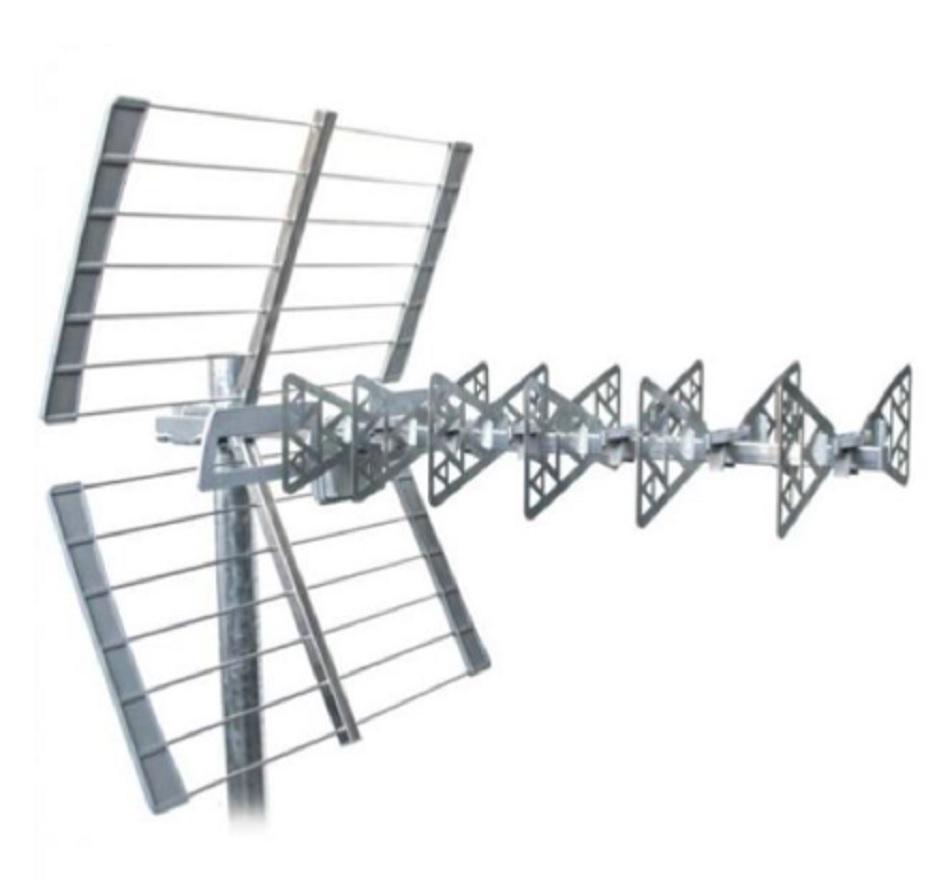 mitan mitan frattale-g antenna uhf 21-48 29 elementi 16db- m57118291 - foto 1