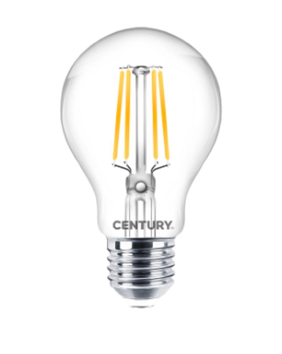 century century lampada filamento led incanto chiara goccia a60 4w e27 2700k ing3-042727 - foto 1