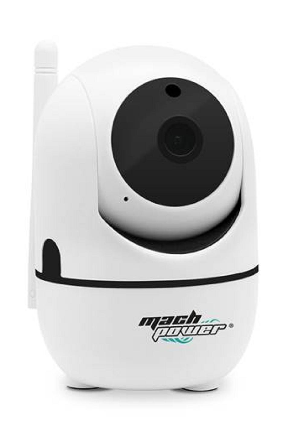 mach power mach power telecamera pan tilt wi-fi 1080p work alexa e google sm-ptcw2m-003 - foto 1
