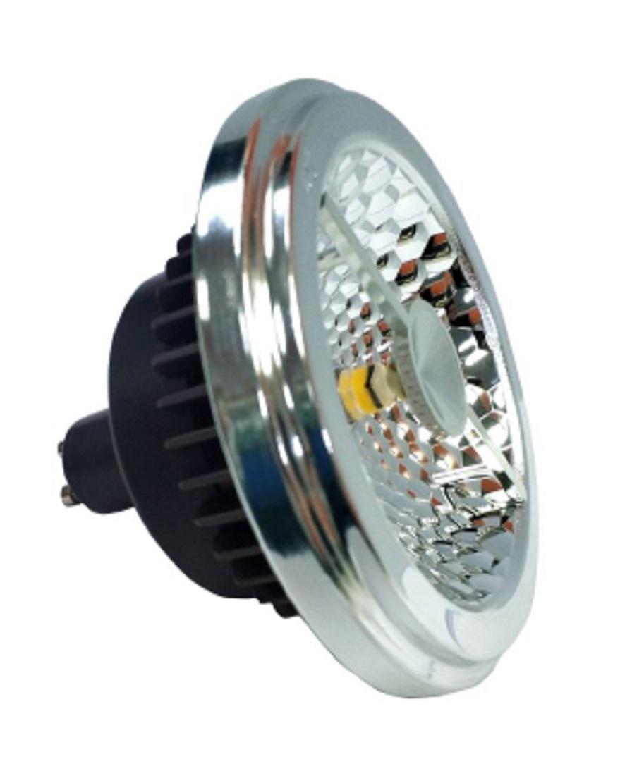noxion lucent faretti led gu10 ar111 12w 600lm 40d 927 di - foto 2