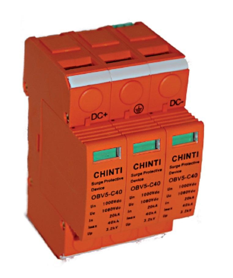 chint chint obv5-c40-1000vdc -scaricatore sovratensione modul 80320 - foto 1