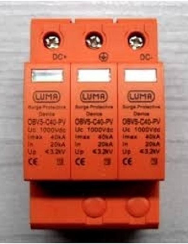 chint chint obv5-c40-1000vdc -scaricatore sovratensione modul 80320 - foto 2