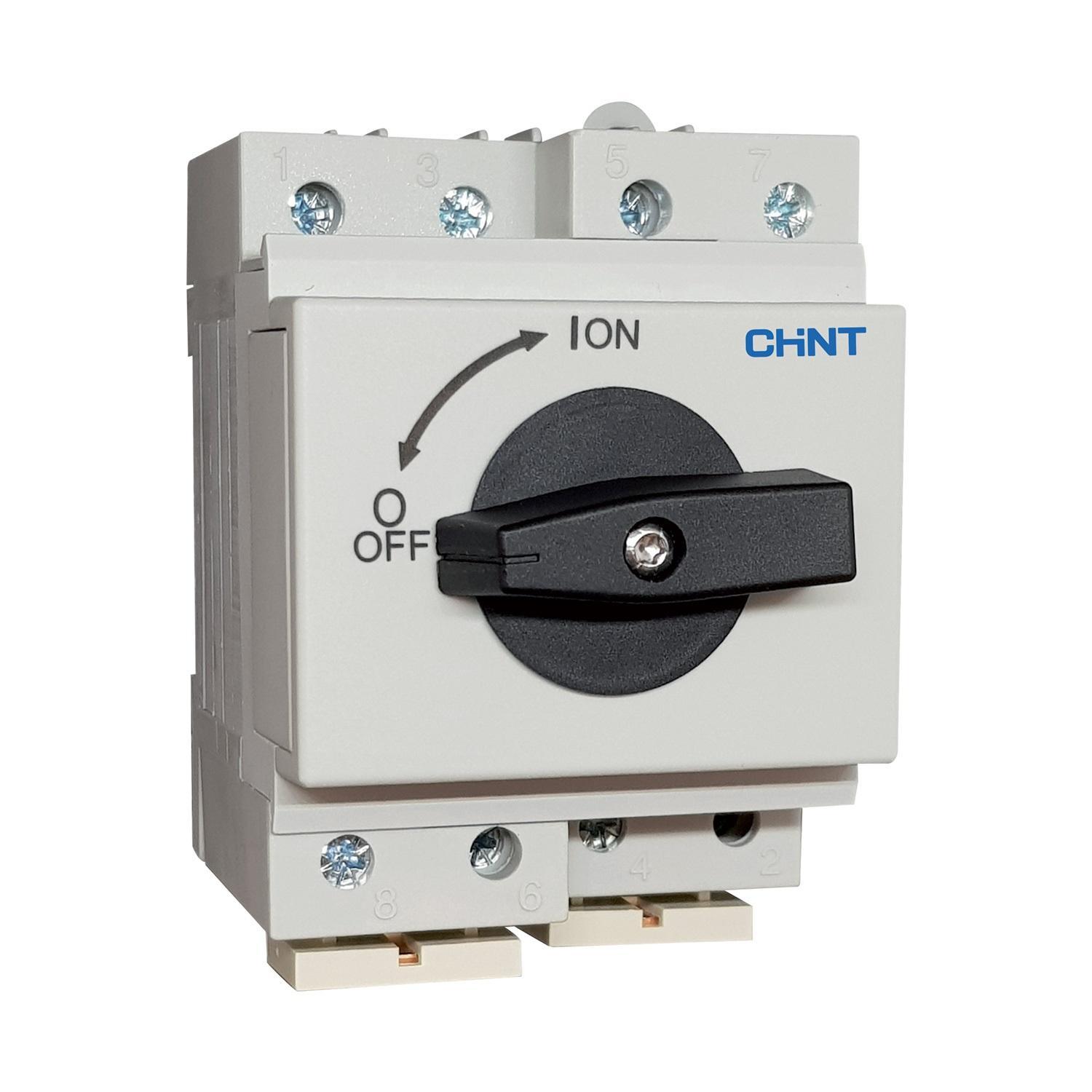 chint chint bty2-siso-12/dc32-4p-sezionatore rotativo serie siso 4p 32 1200vdc 88501 - foto 1