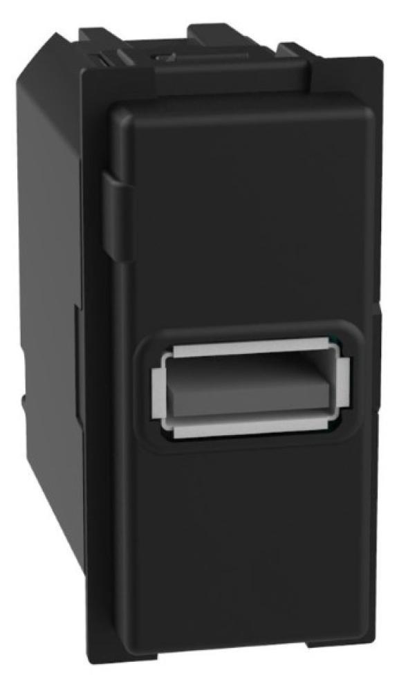 bticino bticino living now - caricatore usb tipo a 1modulo k4191a - foto 1