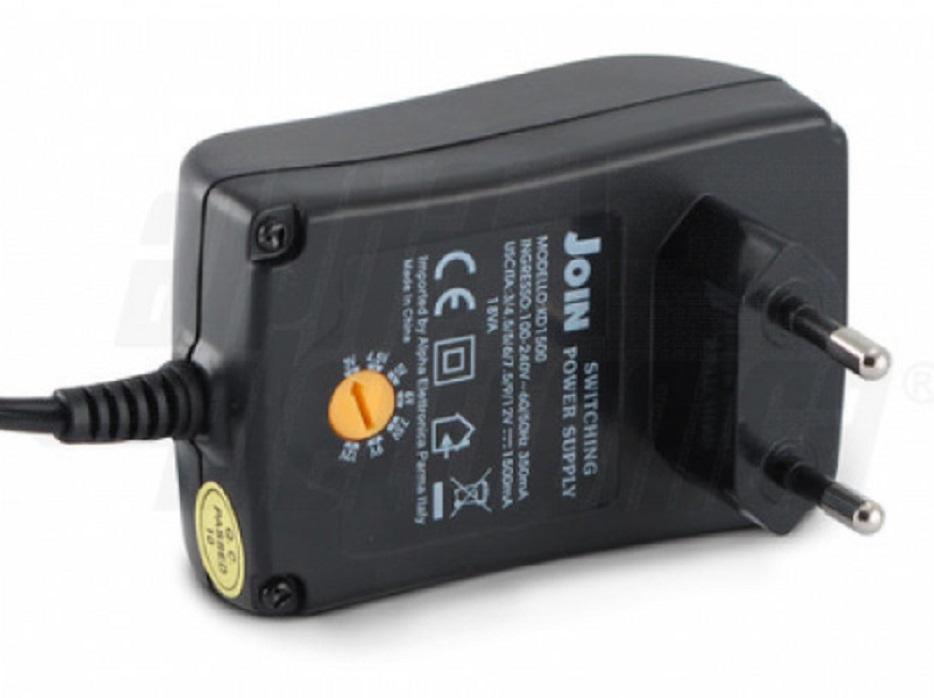 alpha elettronica alpha elettronica alimentatore switch.3-4.5-5-6-7.5-9-12vdc 1 kd1000/1 - foto 3