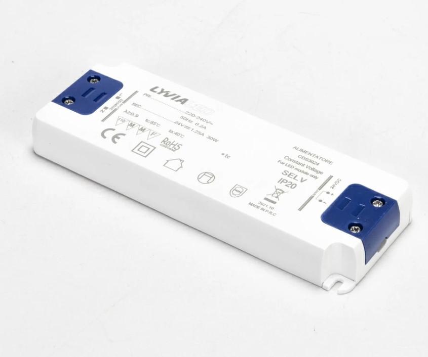 arteleta arteleta alimentatore compatto per strisce led slim 24v 30w - foto 1