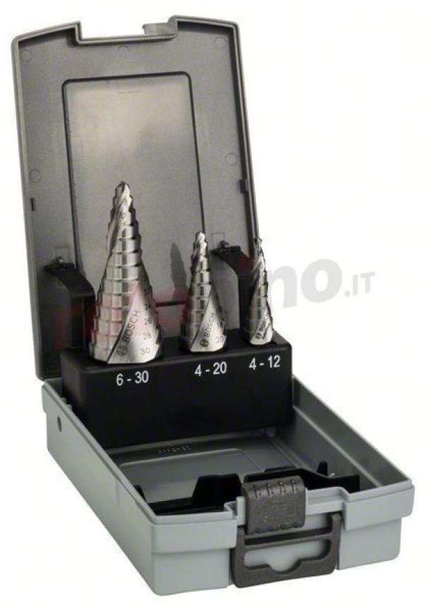 bosch bosch set punte a gradini hss 2608587426 - foto 2