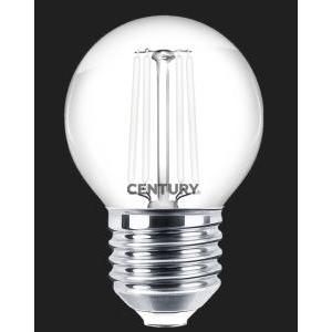 Lampada filamento led bianco incanto sfera chiara 4.50w - e27 -2700 inh1gw-452727