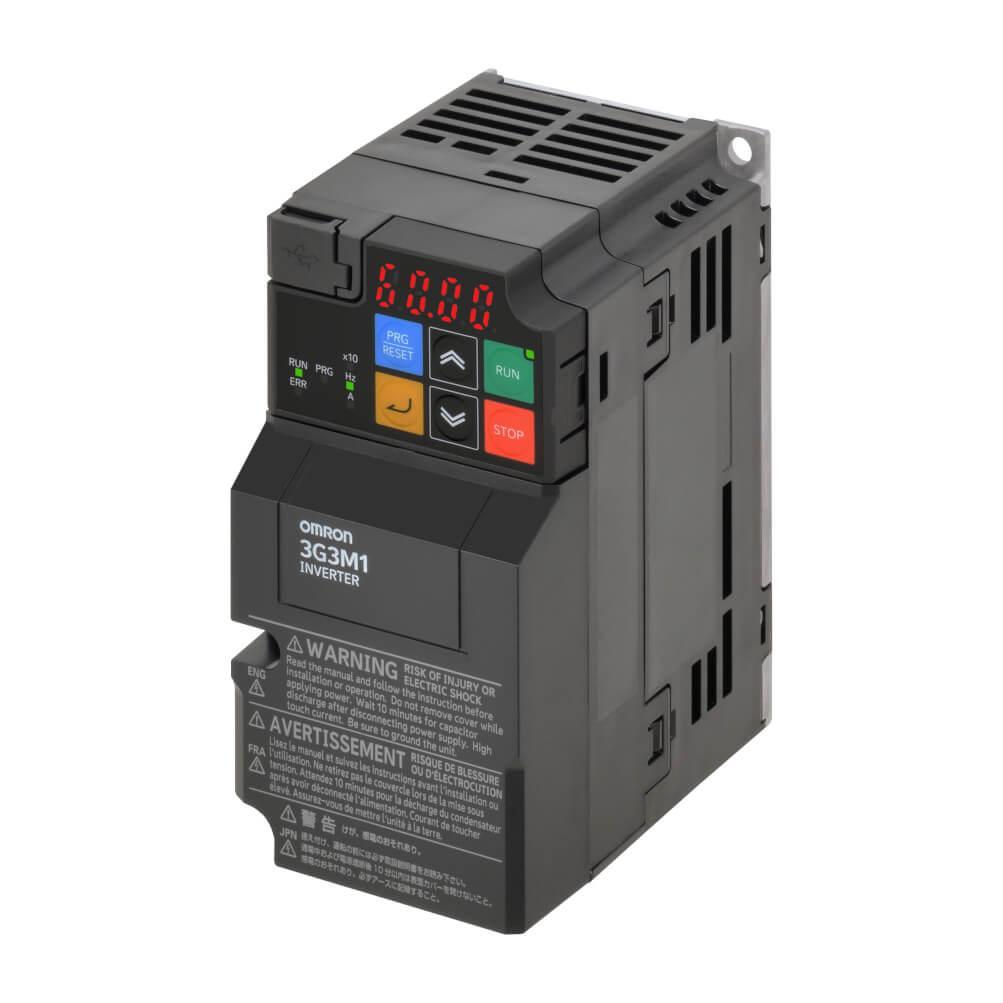 omron omron convertitore m1, 0,4/0,55kw mono 230v 3g3m1ab004 - foto 1