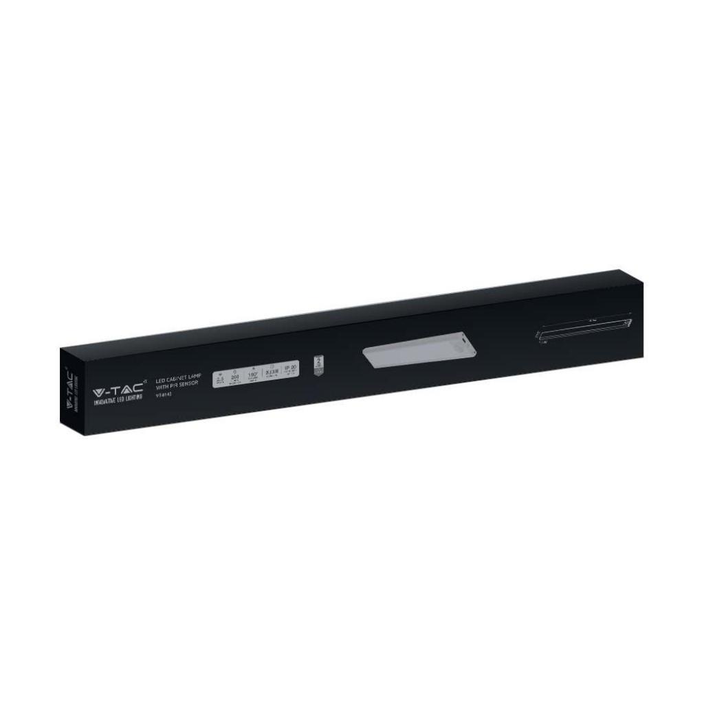 v-tac v-tac vt-8143 lampada led armadio ricaricabile micro usb 2966 - foto 2