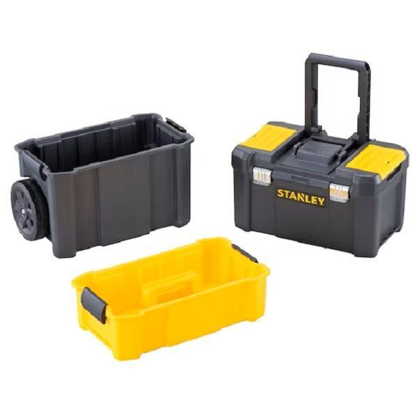 stanley stanley carrello 3 in 1 essential con cestello centrale removibile stst1-80151 - foto 3