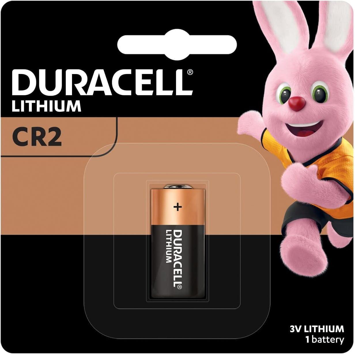 duracell duracell batteria bl 1 pila al litio 3v specialistica per foto, stilo cr2, confezione da 1, nero/bronzo - foto 1