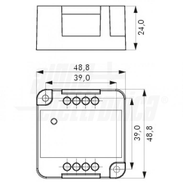 alpha elettronica alpha elettronica dimmer smart per strisce led monoco wifi app+pulsa - foto 3