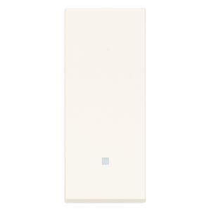 Pulsante 1p no 10a allineato bianco linea 30008.b
