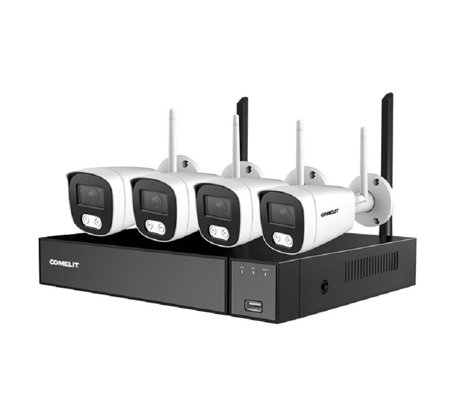 comelit group spa comelit group spa kit wi-fi, nvr, 4 ipc bullet 5mp, hdd 1tb, wikit004s05na - foto 1