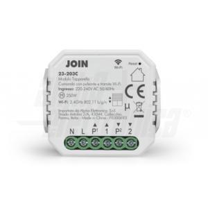 Modulo incasso tapparelle smart 230v 3a wi-fi 2.4ghz 23-203c