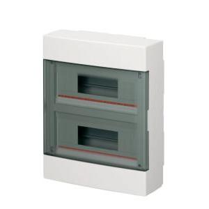Centralino bianco d/paretec/port. tr.24m ip40 ec60024b