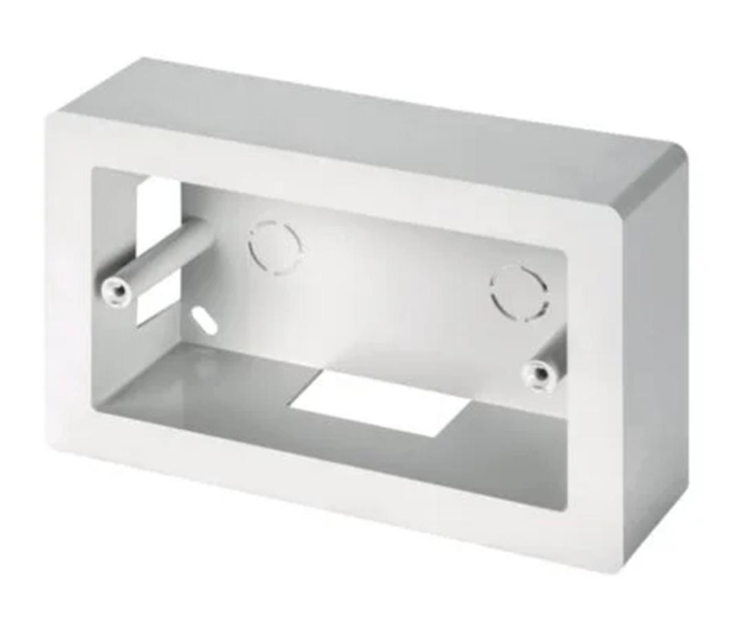 elettrocanali elettrocanali scatola porta apparecchi 4 moduli da incasso ecspa80b elettrocanali - foto 1