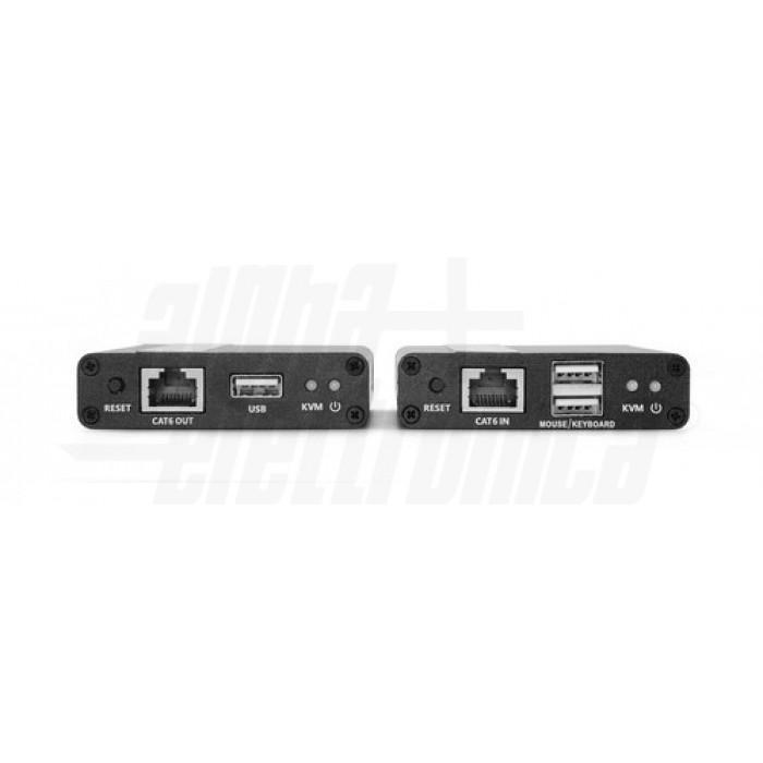 alpha elettronica alpha elettronica extender hdmi cavo 1xcat.6 con usb loop out - kvm - cavo cat.6 - 70m - hdr ct373/13 - foto 4