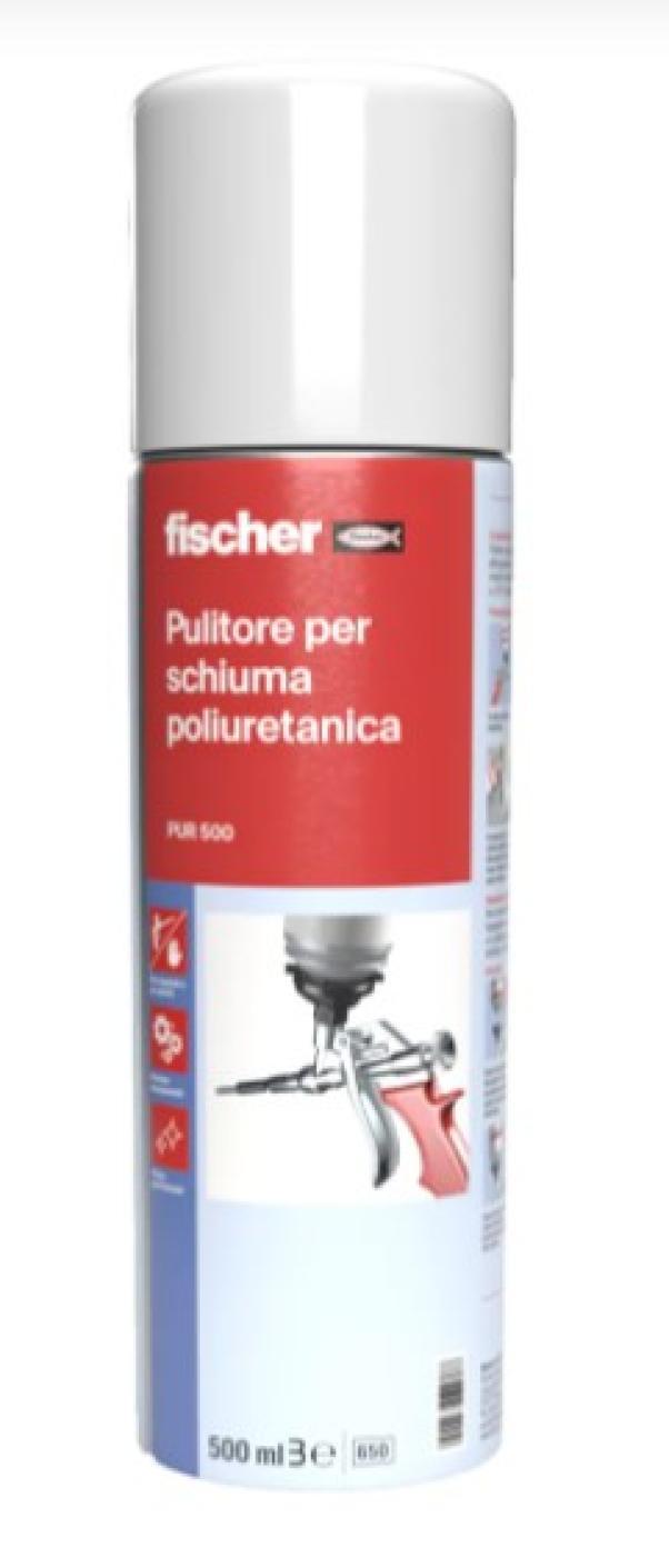fischer fischer pur 500 pulitore per pistola e schiuma poliuretana 00009286 - foto 1
