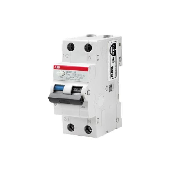 abb abb ds201 l h interruttore differenziale magnetotermico 4,5ka 1p+n ds201lhc25ac30 - foto 1