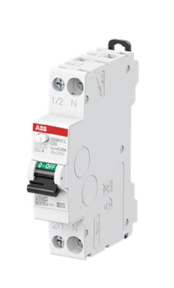 abb abb ds301c l c10 a30  magnetotermico differenziale  1 modulo ds301clc10a30 - foto 2