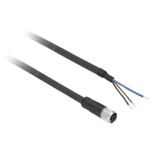 Connettore con cavo 10 mt 3p m8 dritto xzcp0566l10
