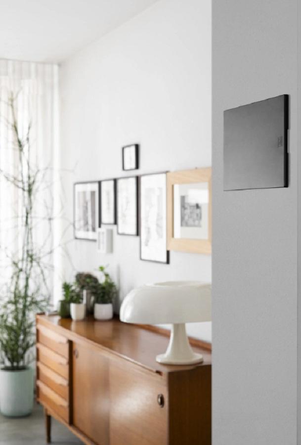 elettrocanali elettrocanali frontale centralino incasso design 12 mod nero ec63212n - foto 4