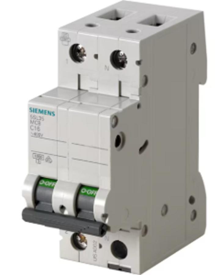 siemens spa siemens spa interruttore magnetotermico  icn 4500a 1p+n c25 5sl35257 - foto 1