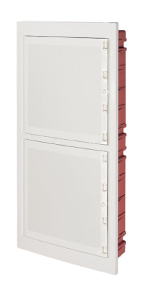 elettrocanali elettrocanali centralino incasso bianco portello cieca 72 moduli ec63072c - foto 1