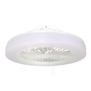Optonica le ventilatori led soffitto 36w/3cct 2880lm white + telecomando 19106
