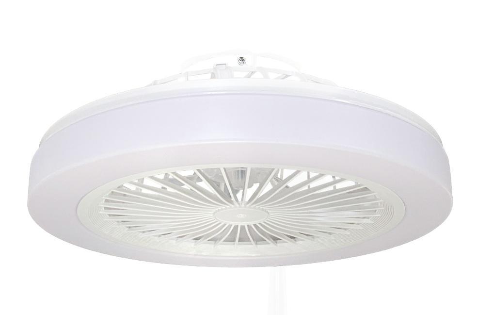 optonica led optonica le ventilatori led soffitto 36w/3cct 2880lm white + telecomando 19106 - foto 1