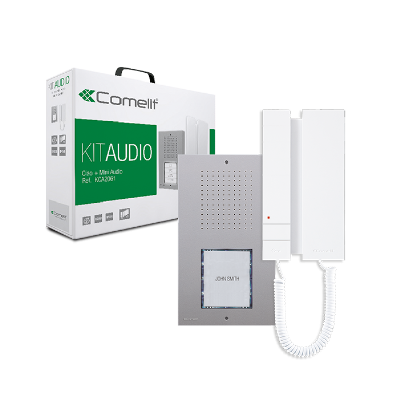 comelit group spa comelit kit ciao e mini con cornetta. simplebus 2 kca2061b - foto 1