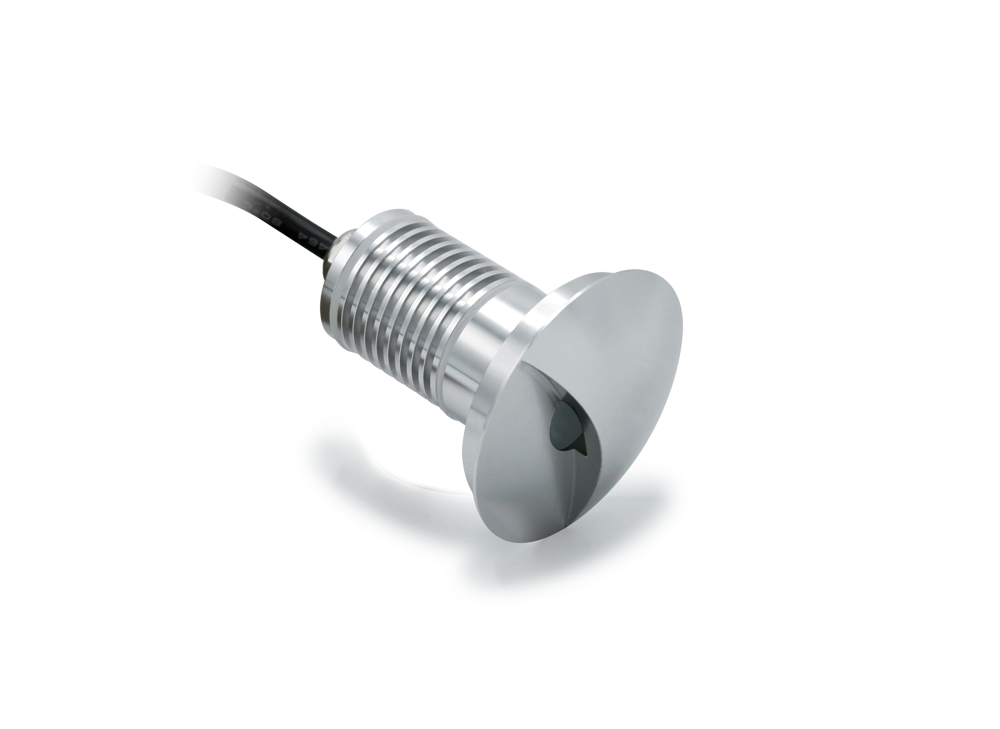 lampo lampo faretto carrabile incasso 12v 3w ip67 2 raggi grled3w2rbn - foto 1