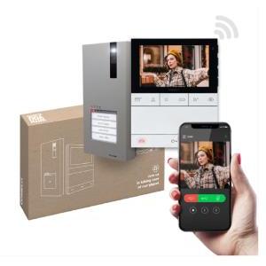 Comelit kit quadra e people monofamiliare vivavoce wi-fi pl8451v