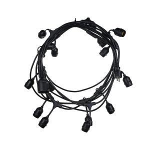Filo luci luminaria modello fiesta led filo luci 10m 220v 230w 15 slot fstab-2202700