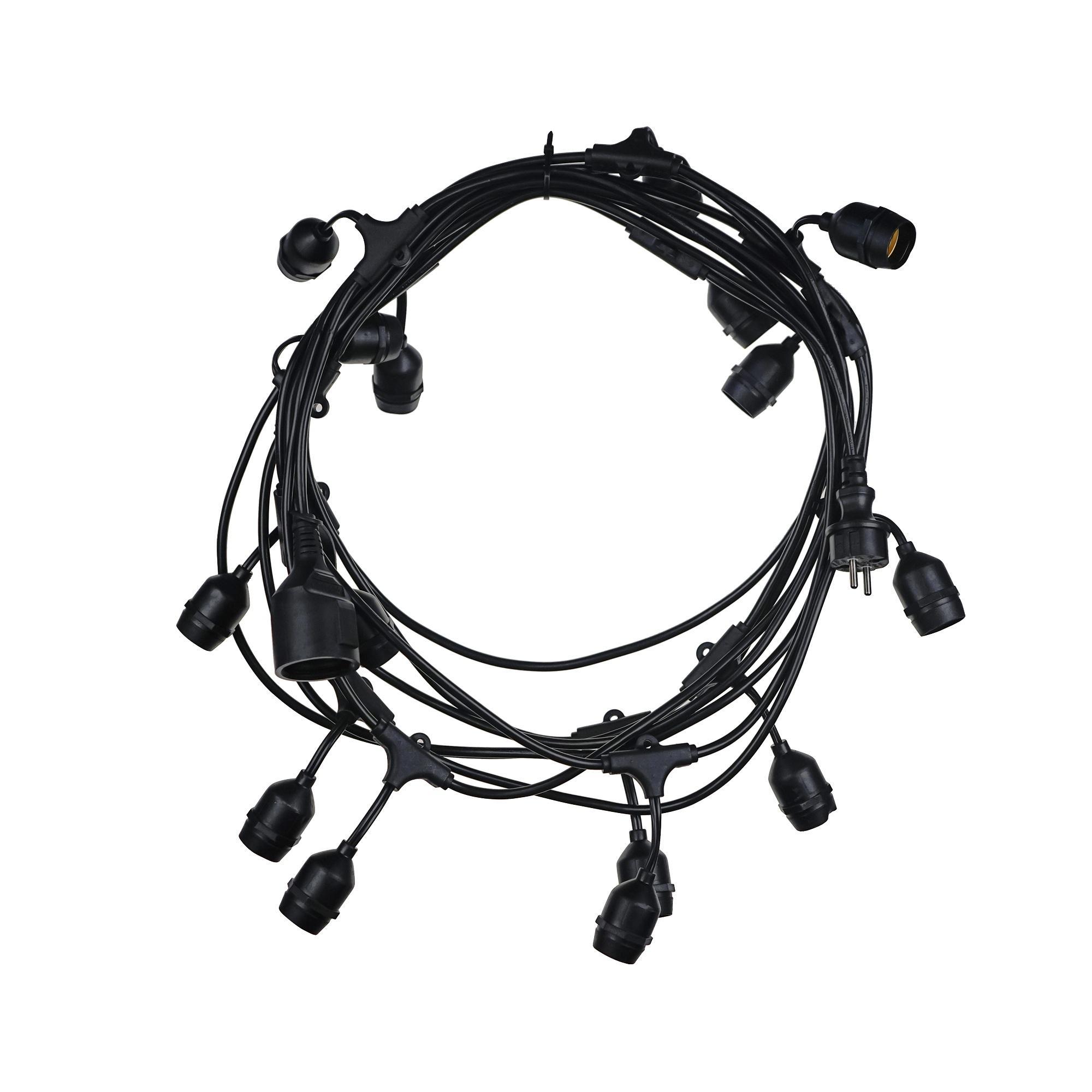 century century filo luci luminaria modello fiesta led filo luci 10m 220v 230w 15 slot fstab-2202700 - foto 1