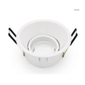 Faretto incasso orientabile tondo 230v bianco dikortrbisl