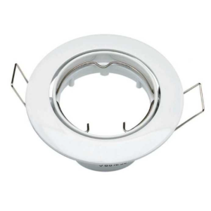 Farett0 fisso d50 230v per lampade gu10 bianco dikor230/bi/sl