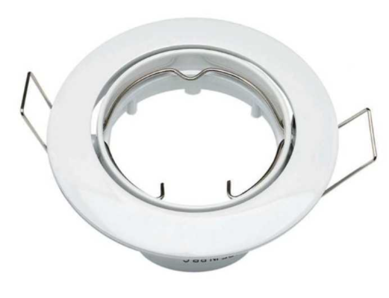 lampo lampo farett0 fisso d50 230v per lampade gu10 bianco dikor230/bi/sl - foto 1
