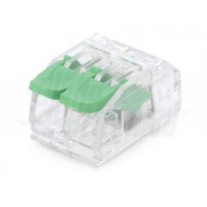 Morsetto rapido singolo polo 4mm 2 morsetti  542-62-01